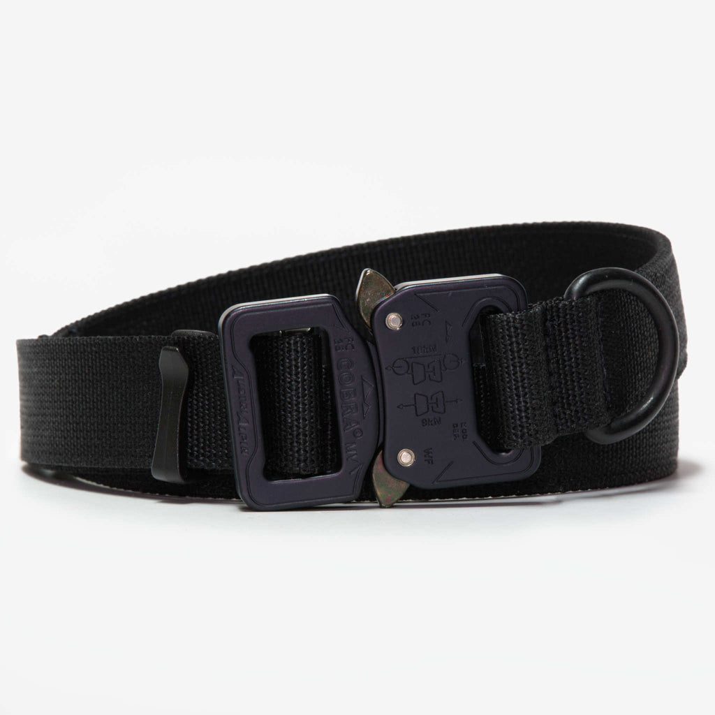 1 Nylon Cobra Techwear Belt Quick Release Polished Silver / Medium / None