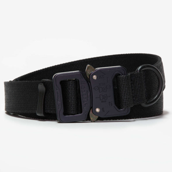 Matte Black COBRA 1" Buckle Techwear Belt - Kreation Laboratories
